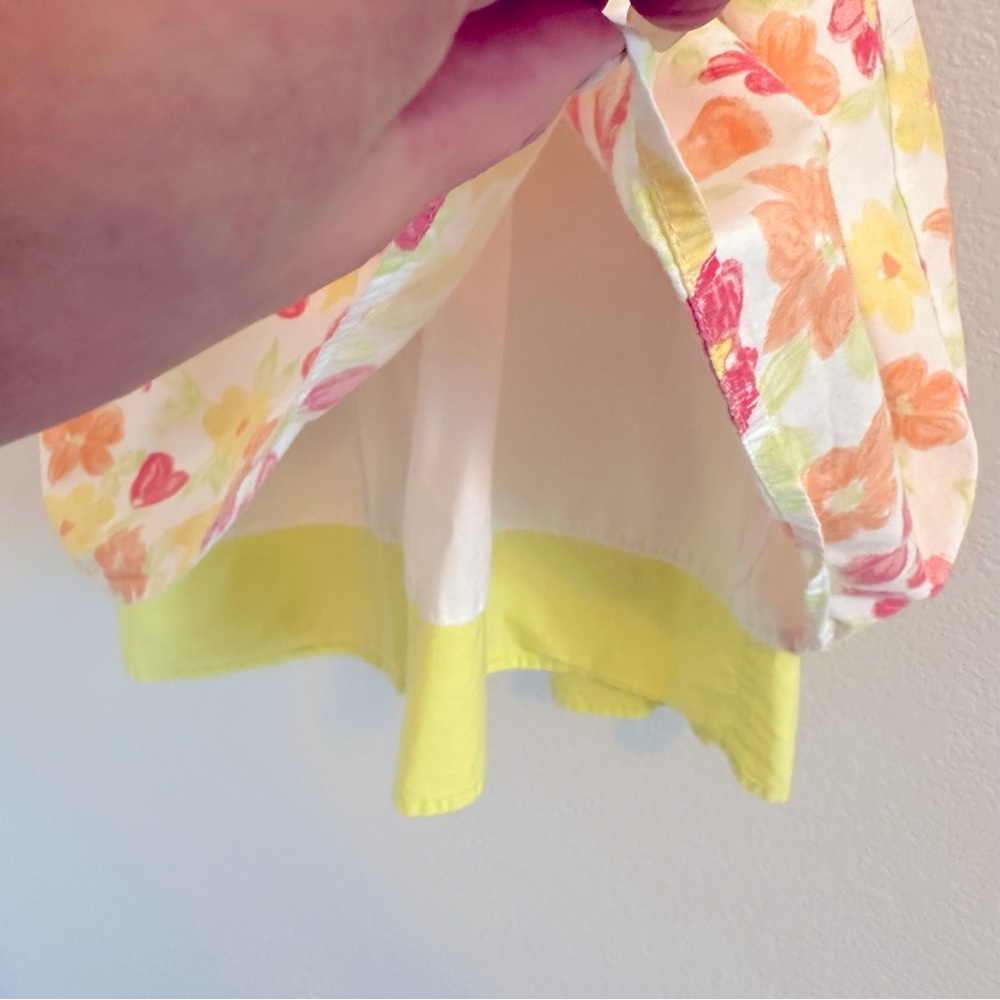 Bundle of 2 Flower Pattern Dresses: Emma’s Garden and Wonder Nation. Siz… - Picture 9 of 14